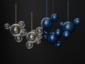 giopato coombes bolle 24 bubble 2 cleargold 3D Model
