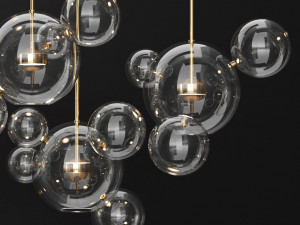 giopato coombes bolle 24 bubble 2 cleargold 3D Model