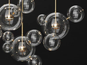 giopato coombes bolle 24 bubble 2 cleargold 3D Model