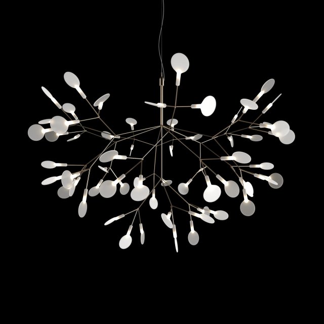 chandelier moooi heracleum ii 3D Modell .c4d .max .obj .3ds .fbx .stl .blend