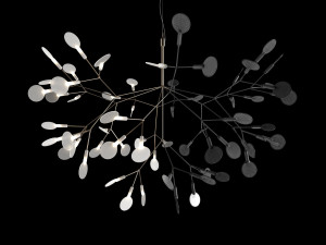chandelier moooi heracleum ii 3D Modell