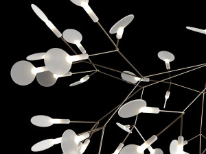 chandelier moooi heracleum ii 3D Modell