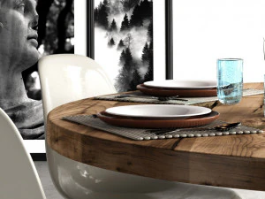 loteng set makan Model 3D