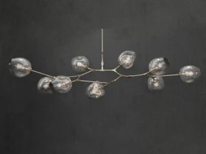 branching bubble 9 lamps 3 3D Model