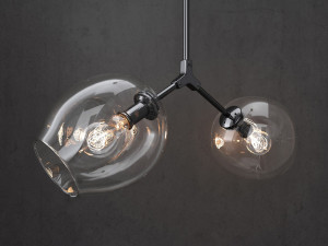 branching bubble 2 lamps 3D Model