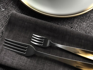 table settings loft 3D Модель