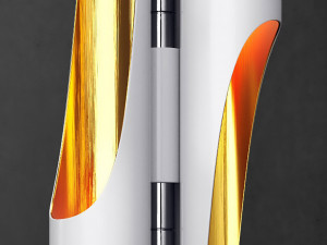 floor lamp coltrane white 3D-Modell