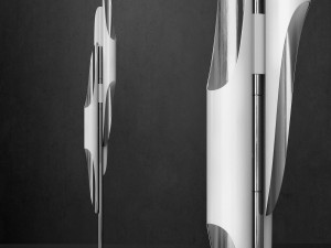floor lamp coltrane white 3D-Modell