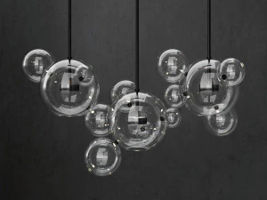 जी सी बोले 14 बबल क्लियर ब्लैक 3D मॉडल