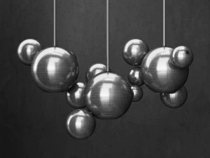 g c bolle 14 bubble clear black 3D Model