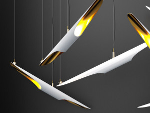 chandelier agnes 14 lights 4 colors 3Dモデル