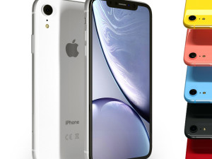 apple iphone xr 3Dモデル