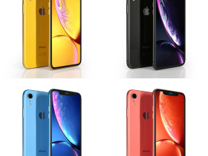 apple iphone xr 3D 模型