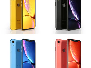 mela iphone xr Modello 3D
