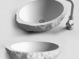 stone sink 3D Model