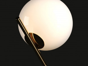 high table lamp ic 3D मॉडल