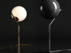 high table lamp ic 3D Model