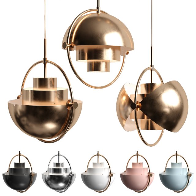 gubi multi-lite 3D मॉडल .c4d .max .obj .3ds .fbx .stl .blend 