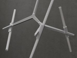 chandelier agnes 6 lights 4 colors Modelo 3D