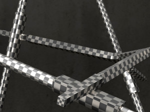 chandelier agnes 6 lights 4 colors Modelo 3D