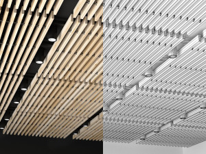wooden ceiling 6 Modelo 3D