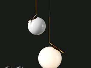 シャンデリアIC 3Dモデル