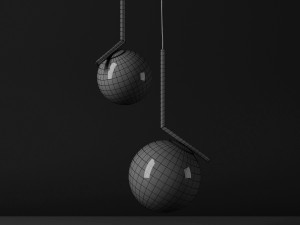chandelier ic Modèle 3D