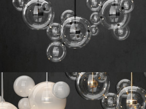 g c bolle 14 bubble 6 colors 3D Model