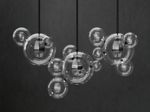 g c bolle 14 bubble 6 colors 3D Model