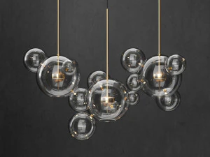 g c bolle 14 bubble 6 colors 3D Model