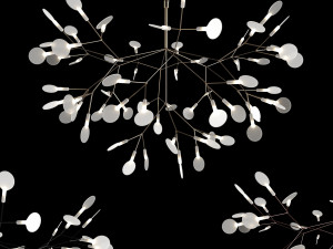 chandelier moooi heracleum ii 3D मॉडल