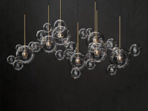 g c bolle 34 bubble 6 colors 3D Model