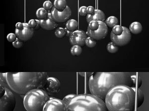 g c bolle 34 bubble 6 colors 3D Model
