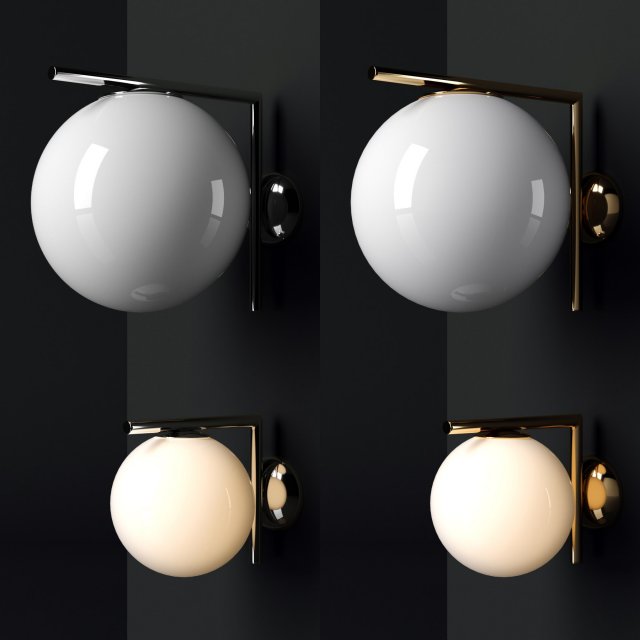 bra flos ic Modello 3D .c4d .max .obj .3ds .fbx .stl .blend