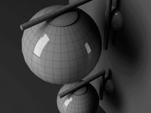 bra flos ic Modello 3D