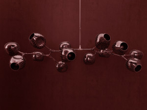 collection branching bubble 13 lamps 3D Model