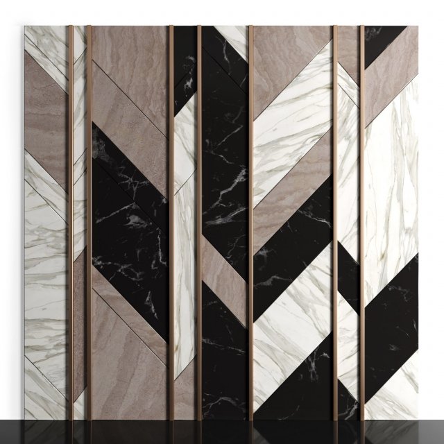 marble panels 3D Model .c4d .max .obj .3ds .fbx .stl .blend 