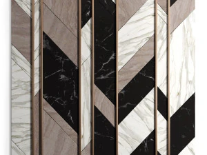 marmurowe panele Model 3D