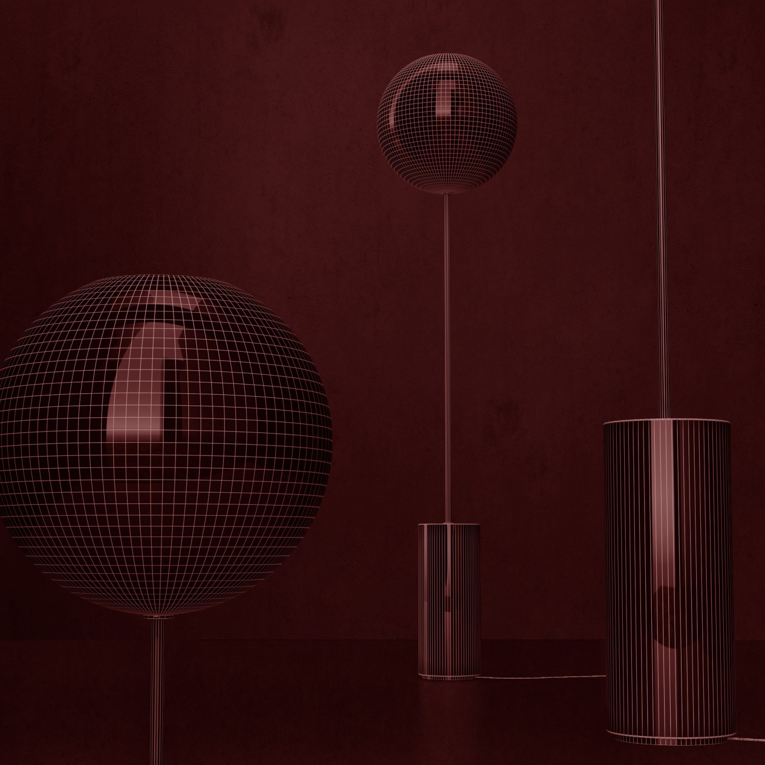 Floor Lamp G C Bolle Soffio Short 3d Model In Floor Lamps 3dexport