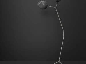 floor lamp branching bubble 3D Model
