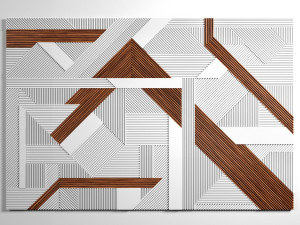 wooden panels 2 3D Модель
