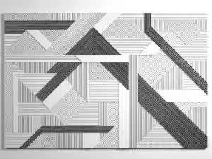 wooden panels 2 3D Model