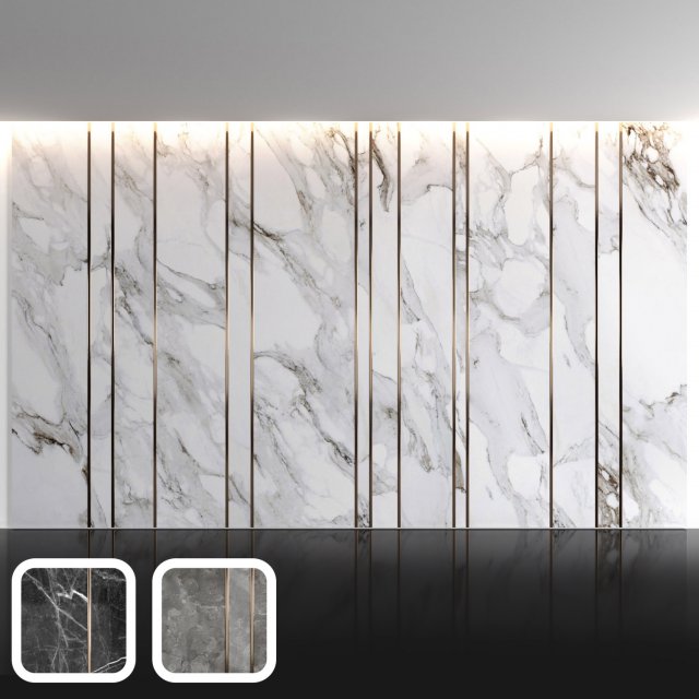 marble panels 2 Modelo 3D .c4d .max .obj .3ds .fbx .stl .blend 