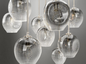 collection branching bubble 1 lamps Model 3D
