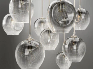 collection branching bubble 1 lamps 3D Model