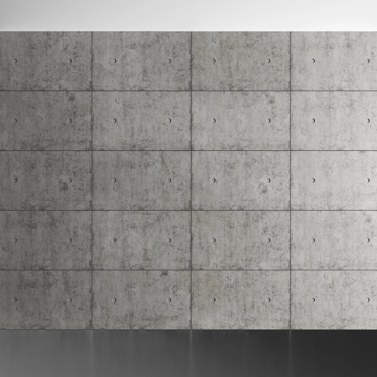 concrete wall 3D Model .c4d .max .obj .3ds .fbx .stl .blend 