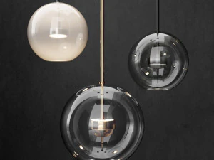 g c bolle 1 バブル 6 色 3Dモデル