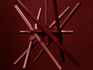 chandelier agnes 12 lights 4 colors 3D Model