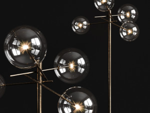 floor lamp gallotti radice bolle Model 3D
