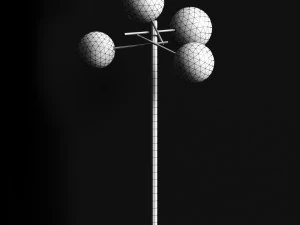 floor lamp gallotti radice bolle 3D Model